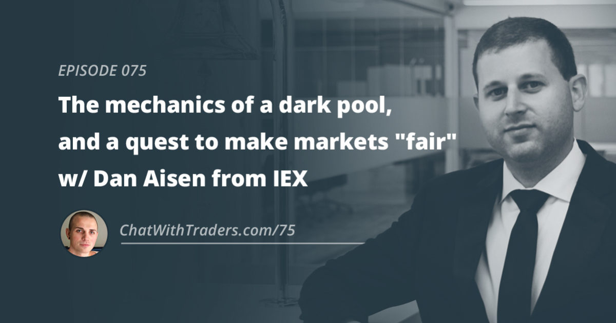 Dark pool alternative trading system